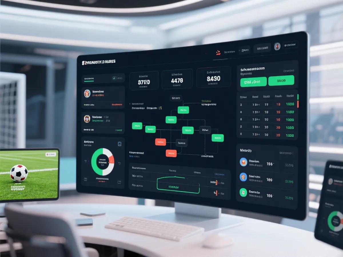 世界杯赛程比分与分组信息可视化展示