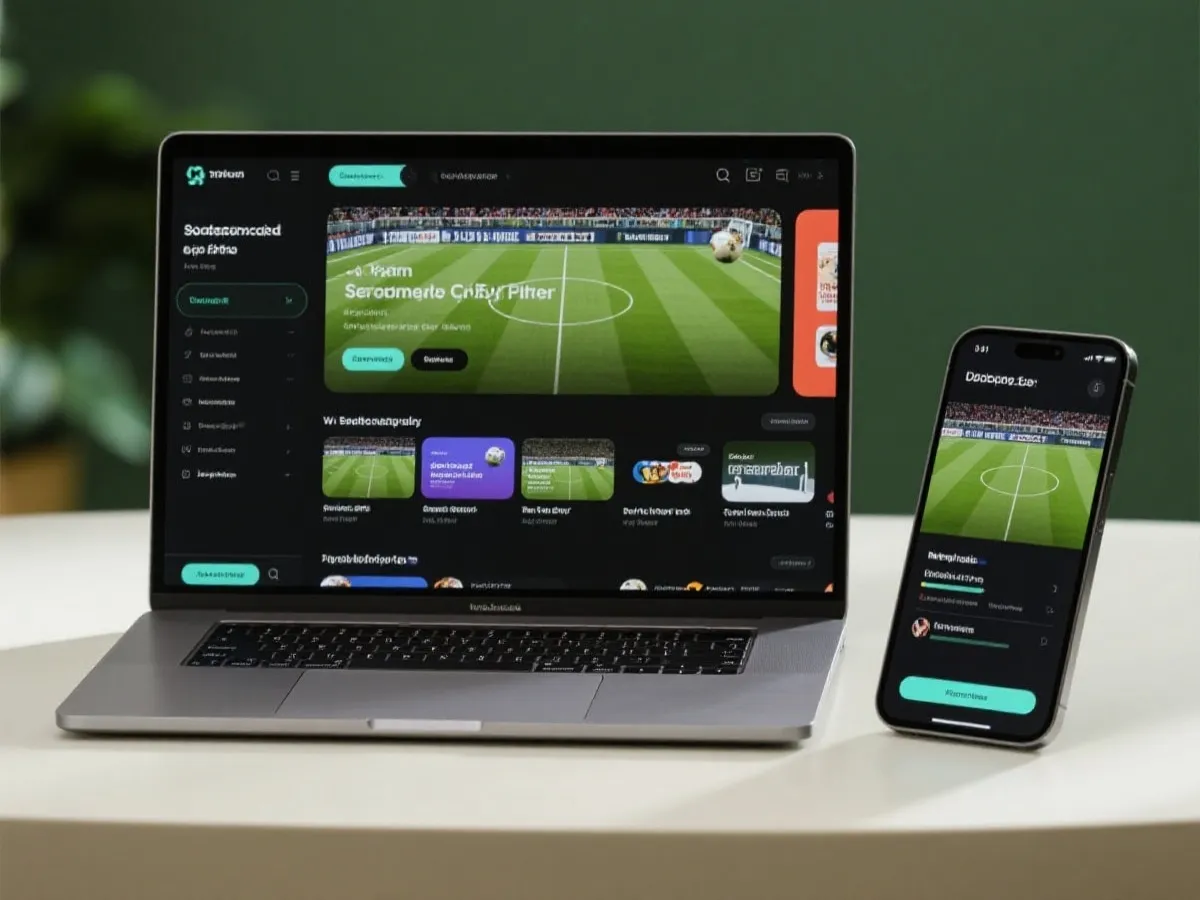 高清赛事直播多终端示意图